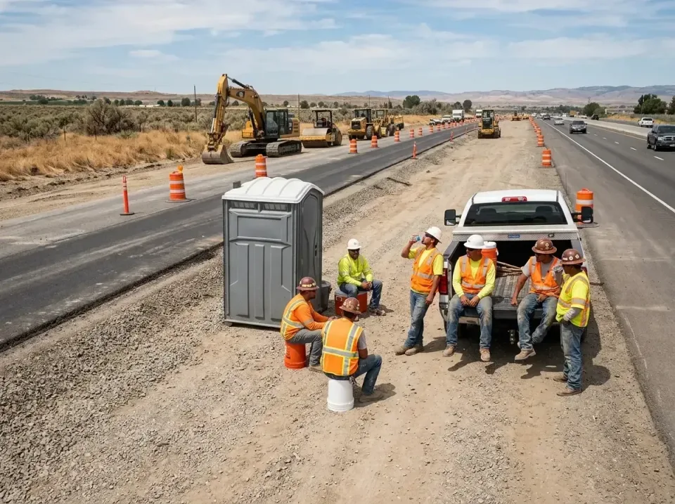 highway-road-construction-crew-007 — frequently asked questions, Porta Potty and Restroom Rentals in Hughesville, PA